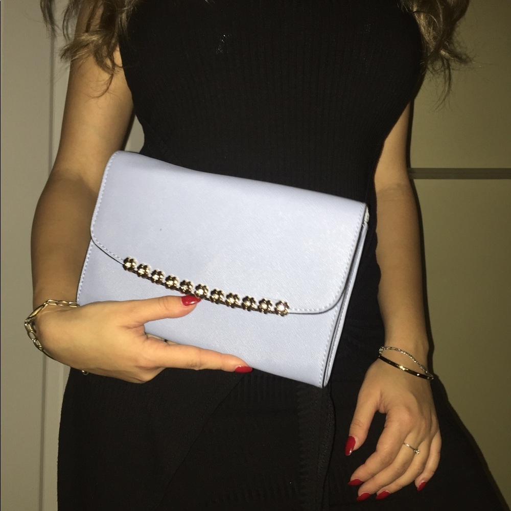 Blue clutch